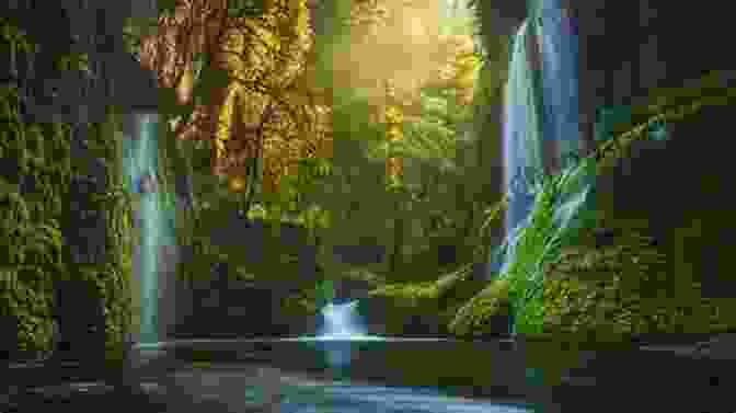 A Lush Forest With A Magical Waterfall Diviner (Dragons Of Starlight 3)