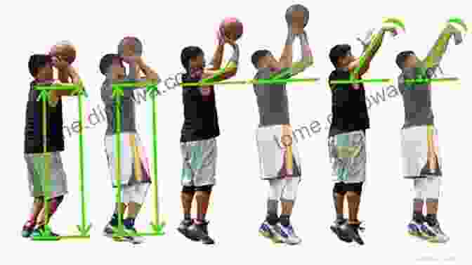 Basketball Player Shooting A Jump Shot With Perfect Form GAME ON : Tips Drills To Enhance Basketball Skills: Shooting (Tips Drills To Enhance Basketball Skills: Fundamental Series)