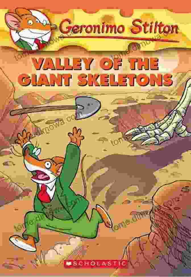 Cover Of Geronimo Stilton 32: Valley Of The Giant Skeletons Valley Of The Giant Skeletons (Geronimo Stilton #32)