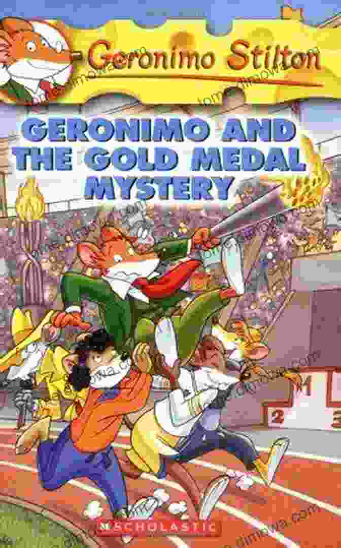 Geronimo Stilton And The Gold Medal Mystery Book Cover Geronimo And The Gold Medal Mystery (Geronimo Stilton #33)