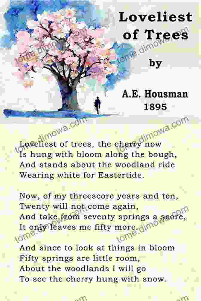 Historical Context Of Housman's Loveliest Of Trees Study Guide For A E Housman S Loveliest Of Trees