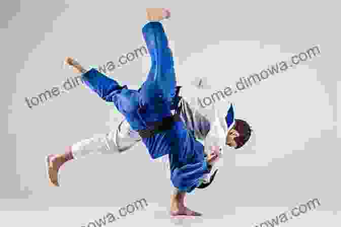 Judo Fighter Executing An Impressive Throw On The Tatami Sport Of Judo Brian Katcher