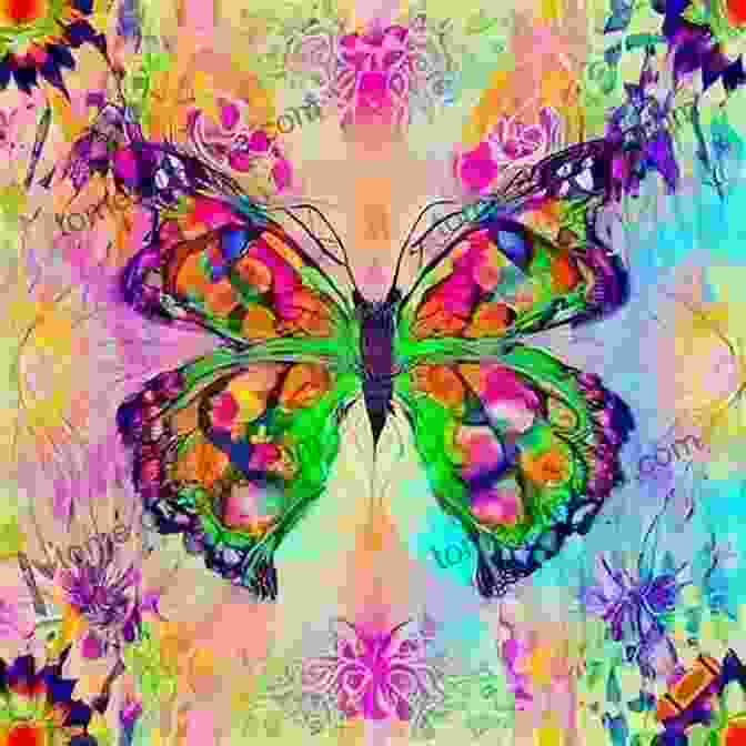 Vibrant Butterfly Fluttering Amidst Intricate Quantum Patterns, Symbolizing The Collision Of Biology And Physics The Butterfly In The Quantum World: The Story Of The Most Fascinating Quantum Fractal (IOP Concise Physics)