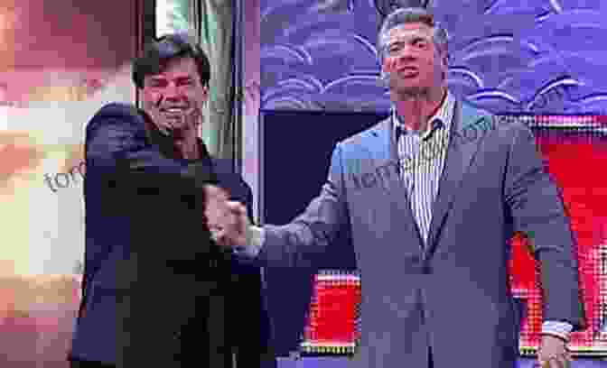 Vince McMahon And Eric Bischoff In A Meeting The Complete WWE Guide Volume Six