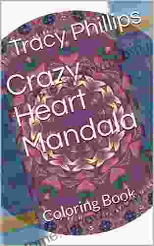 Crazy Heart Mandala: Coloring