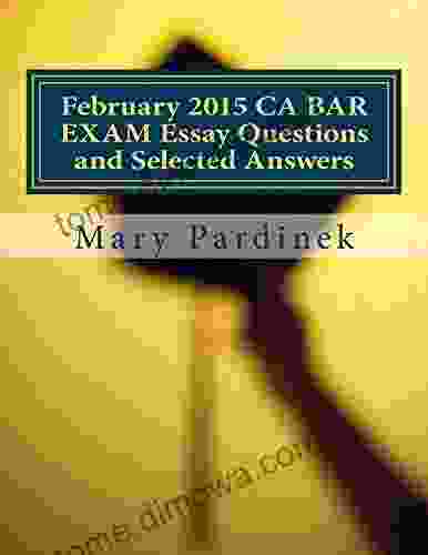 February 2024 CA BAR EXAM Essay Questions And Selected Answers (CA Bar Exams 9)